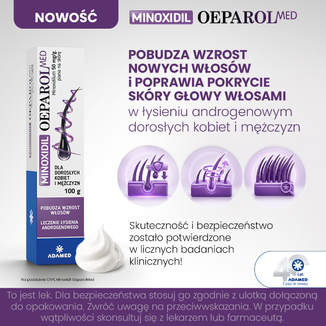 Minoxidil Oeparolmed 50 mg/ g, 100 g - 4 - zdjęcie produktu