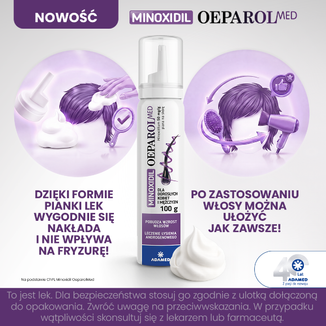 Minoxidil Oeparolmed 50 mg/ g, 100 g - 7 - zdjęcie produktu