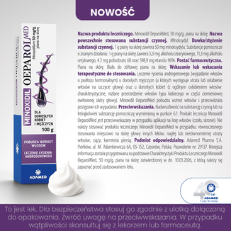 Minoxidil Oeparolmed 50 mg/ g, 100 g - 9 - zdjęcie produktu
