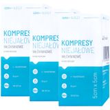 Zestaw SEMA Protect, kompresy niejałowe, włókninowe, 5 cm x 5 cm, 3 x 100 sztuk - miniaturka zdjęcia produktu