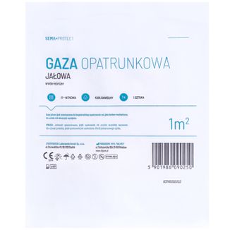 Zestaw SEMA Protect, gaza jałowa, 17-nitkowa, 1 m2, 6 x 1 sztuka - 2 - zdjęcie produktu
