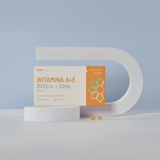 Zestaw SEMA Lab Witamina A+E 2500 j.m. + 20 mg, 3 x 30 kapsułek miękkich - 3 - zdjęcie produktu
