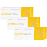 Zestaw SEMA Lab Witamina C 200 mg, 3 x 50 tabletek powlekanych - miniaturka zdjęcia produktu