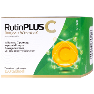 Zestaw SEMA Lab Rutin Plus C, 2 x 150 tabletek - 2 - zdjęcie produktu