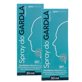 Zestaw SEMA Protect, spray do gardła, 2 x 30 ml - zdjęcie produktu