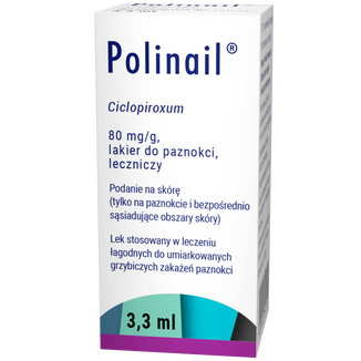 Polinail 80 mg/g, lakier do paznokci, leczniczy, 3,3 ml - 3 - zdjęcie produktu