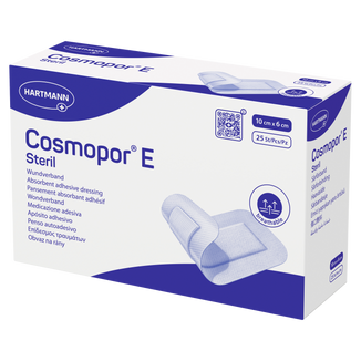Cosmopor E, opatrunek na rany pooperacyjne, jałowy, 10 cm x 6 cm, 25 sztuk - 2 - zdjęcie produktu