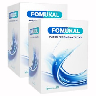 Fomukal, płyn do płukania jamy ustnej, 2 x 225 ml + 2 x 225 ml - 2 - zdjęcie produktu