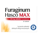Furaginum Hasco Max 100 mg, 30 tabletek - miniaturka zdjęcia produktu