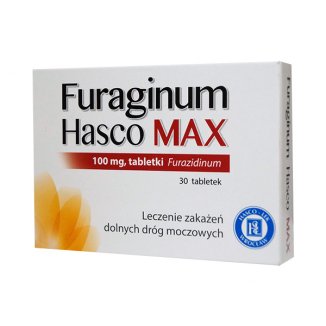 Furaginum Hasco Max 100 mg, 30 tabletek - zdjęcie produktu