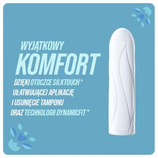 O.B. ProComfort, tampony higieniczne, Normal, 16 sztuk - 2 O.B. ProComfort, tampony higieniczne, Normal, 16 sztuk - 2 - zdjęcie produktu