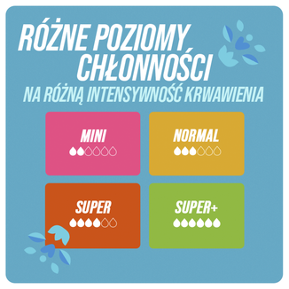 O.B. ProComfort, tampony higieniczne, Normal, 16 sztuk - 7 O.B. ProComfort, tampony higieniczne, Normal, 16 sztuk - 7 - zdjęcie produktu