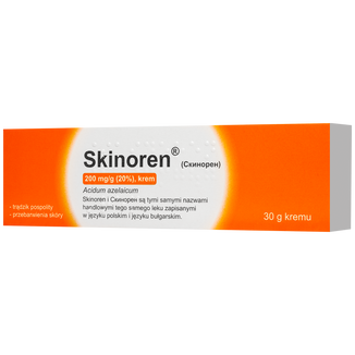 Skinoren 200 mg/g, krem, 30 g (import równoległy) - zdjęcie produktu