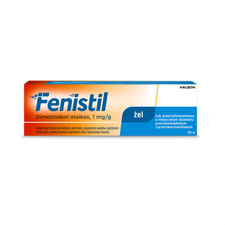 Fenistil 1 mg/g, żel, 50 g USZKODZONE OPAKOWANIE - 2 - zdjęcie produktu