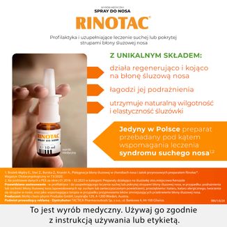 Rinotac, spray do nosa, 10 ml - 3 Rinotac, spray do nosa, 10 ml - 3 - zdjęcie produktu