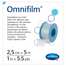 Omnifilm, przylepiec na folii, 2,5 cm x 5 m, 1 sztuka