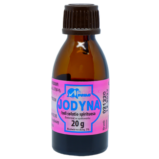 Jodyna 3%, roztwór na skórę, 20 g - zdjęcie produktu