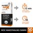 Maxigra Max 50 mg, 4 tabletki powlekane- miniaturka 2 zdjęcia produktu