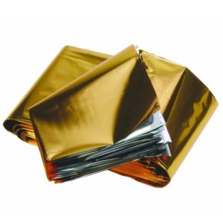 Koc ratunkowy srebrno-złoty, 210 cm x 160 cm, ThermCare, 1 sztuka - zdjęcie produktu