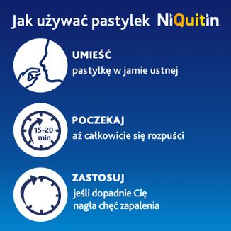 NiQuitin 4 mg, smak miętowy, 72 pastylki do ssania - 7 - zdjęcie produktu