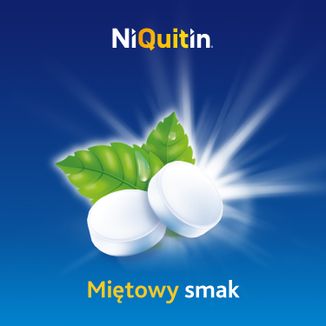 NiQuitin 2 mg, smak miętowy, 72 pastylki do ssania - 4 - zdjęcie produktu