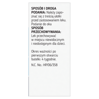 Oftahist 1 mg/ ml, krople do oczu, 5 ml - 4 - zdjęcie produktu