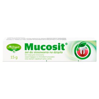 Mucosit, żel do stosowania na dziąsła, 15 g - 3 - zdjęcie produktu