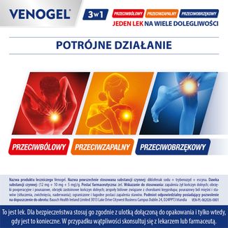 Venogel (12 mg + 10 mg + 5 mg)/ g, żel, 100 g - 8 - zdjęcie produktu