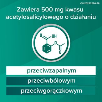 Aspirin 500 mg, 100 tabletek USZKODZONE OPAKOWANIE - 4 Aspirin 500 mg, 100 tabletek USZKODZONE OPAKOWANIE - 4 - zdjęcie produktu