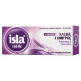 Isla Cassis z ekstraktem z czarnej porzeczki, 30 pastylek do ssania - miniaturka zdjęcia produktu