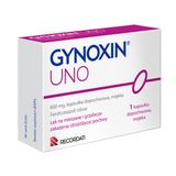 Gynoxin Uno 600 mg, 1 kapsułka dopochwowa miękka USZKODZONE OPAKOWANIE - miniaturka zdjęcia produktu