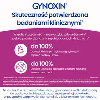Gynoxin Uno 600 mg, 1 kapsułka dopochwowa miękka USZKODZONE OPAKOWANIE - 7 - zdjęcie produktu