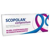 Scopolan Compositum 10 mg + 250 mg, 10 tabletek drażowanych USZKODZONE OPAKOWANIE - miniaturka zdjęcia produktu