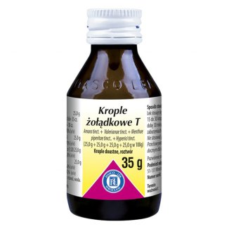 Krople żołądkowe T (25 g + 25 g + 25 g + 25 g)/ 100 g, krople doustne, roztwór, 35 g - zdjęcie produktu