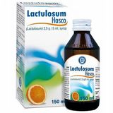Lactulosum Hasco 2,5 g/ 5 ml, syrop, smak pomarańczowy,150 ml USZKODZONE OPAKOWANIE - miniaturka zdjęcia produktu