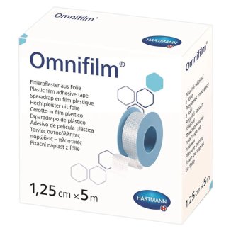 Omnifilm, przylepiec na folii, 1,25 cm x 5 m, 1 sztuka - zdjęcie produktu