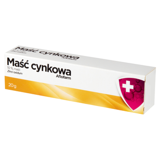 Maść Cynkowa Aflofarm 10%, 20 g - zdjęcie produktu