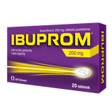 Ibuprom 200 mg, 20 tabletek - miniaturka zdjęcia produktu