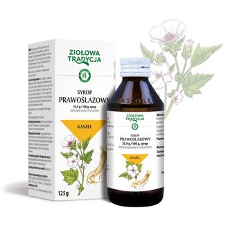 Syrop prawoślazowy 35,9 g/100 g, 125 g - 2 - zdjęcie produktu
