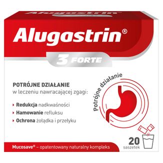 Alugastrin 3 Forte, 20 saszetek - zdjęcie produktu