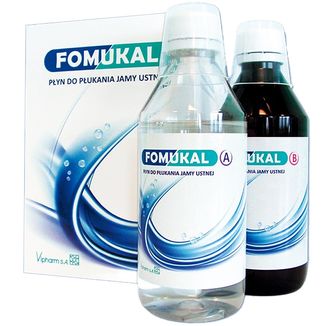 Fomukal, płyn do płukania jamy ustnej, 225 ml + 225 ml - zdjęcie produktu