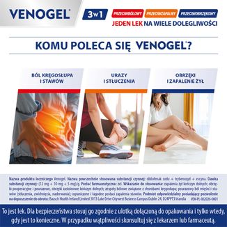 Venogel (12 mg + 10 mg + 5 mg)/ g, żel, 50 g - 4 - zdjęcie produktu
