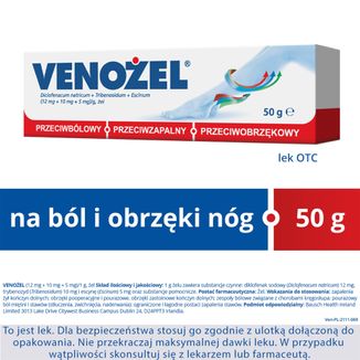 Venogel (12 mg + 10 mg + 5 mg)/ g, żel, 50 g - 2 - zdjęcie produktu