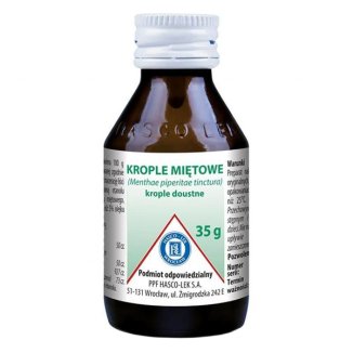 Krople miętowe, 35 g - zdjęcie produktu