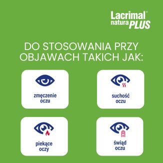 Lacrimal Natura Plus, krople do oczu, 10 ml - 5 - zdjęcie produktu