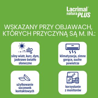 Lacrimal Natura Plus, krople do oczu, 10 ml - 6 - zdjęcie produktu