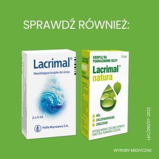 Lacrimal Natura Plus, krople do oczu, 10 ml - 7 - zdjęcie produktu