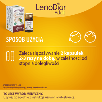 LenoDiar Adult, 20 kapsułek - 4 - zdjęcie produktu