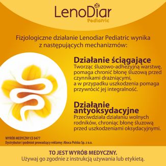 LenoDiar Pediatric, powyżej 6 miesiąca, granulat, 2 g x 12 saszetek - 3 - zdjęcie produktu