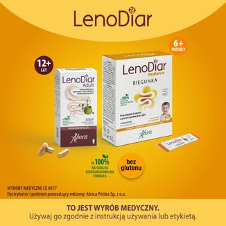 LenoDiar Pediatric, powyżej 6 miesiąca, granulat, 2 g x 12 saszetek - 5 - zdjęcie produktu
